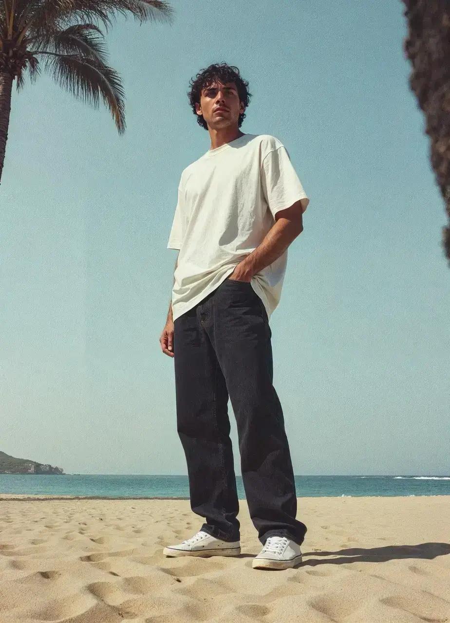 Tropical Sunset Jeans 2