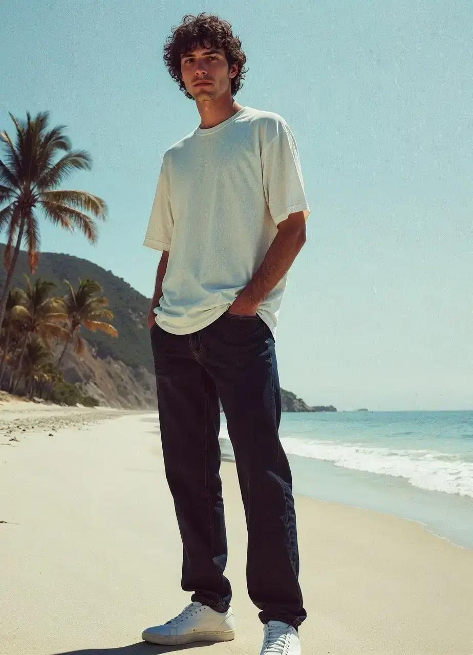 Tropical Sunset Jeans 3